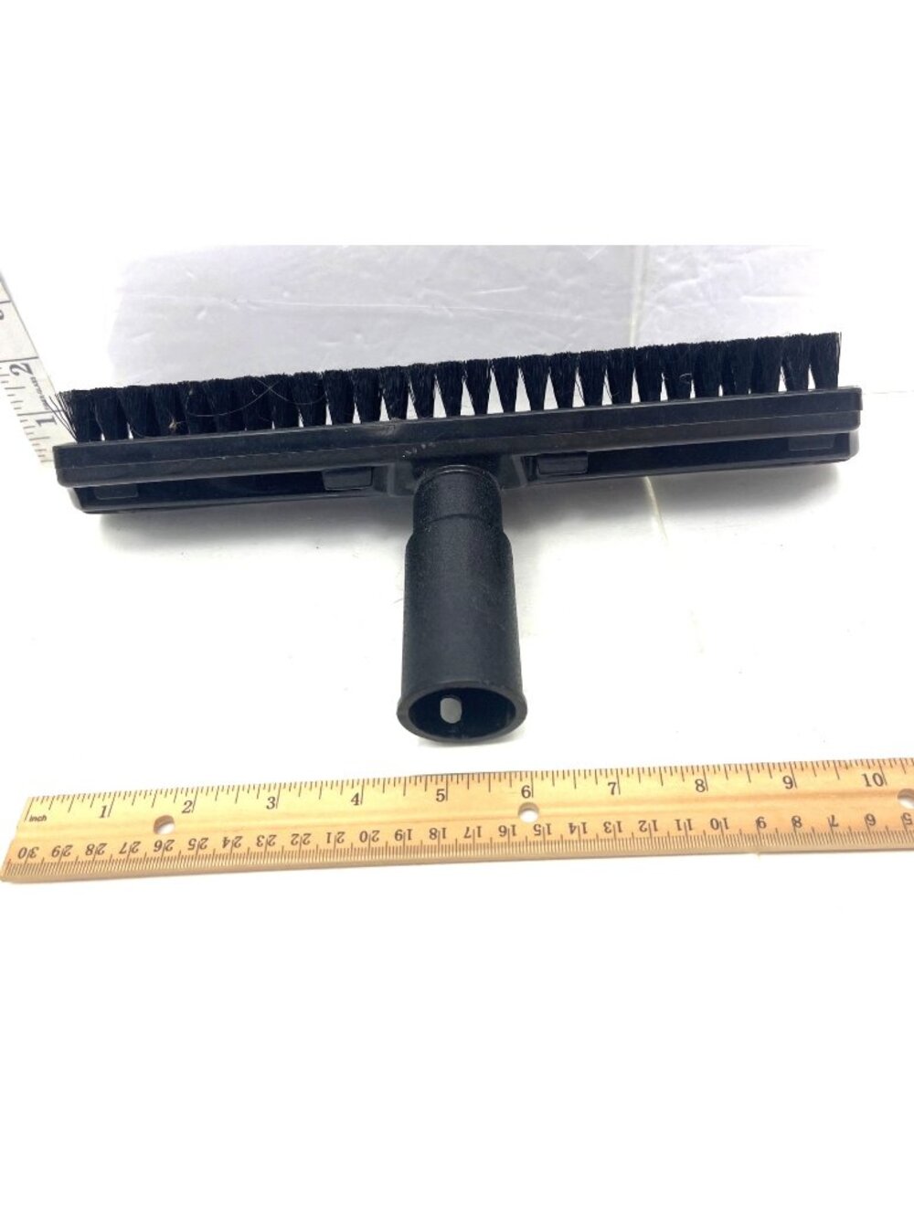 Rainbow Vacuum Brush Head With Stiff Bristles & Rubber Squeegee Attachment